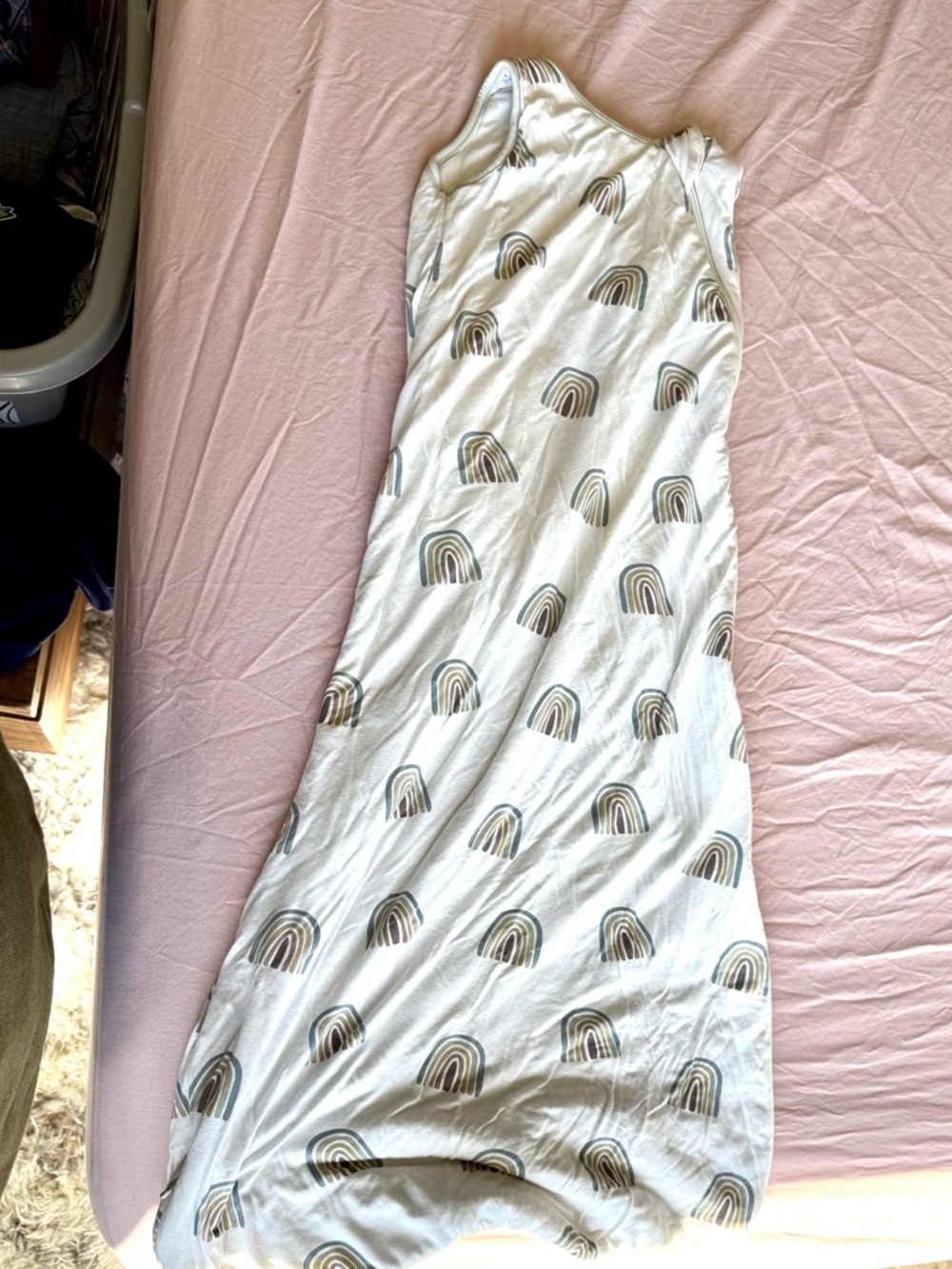 Kyte Baby Rainbow Print Baby Sleep Sack - Cozy Swaddle Sleeping Bag